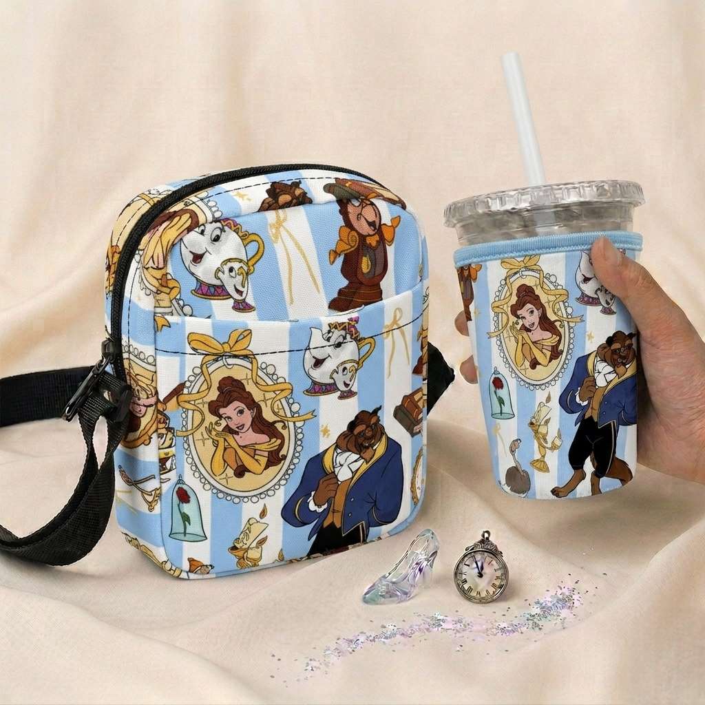 PRE ORDER | ‘Tale as Old as Time’ Utility Bag & Cup Sleeve Bundle
