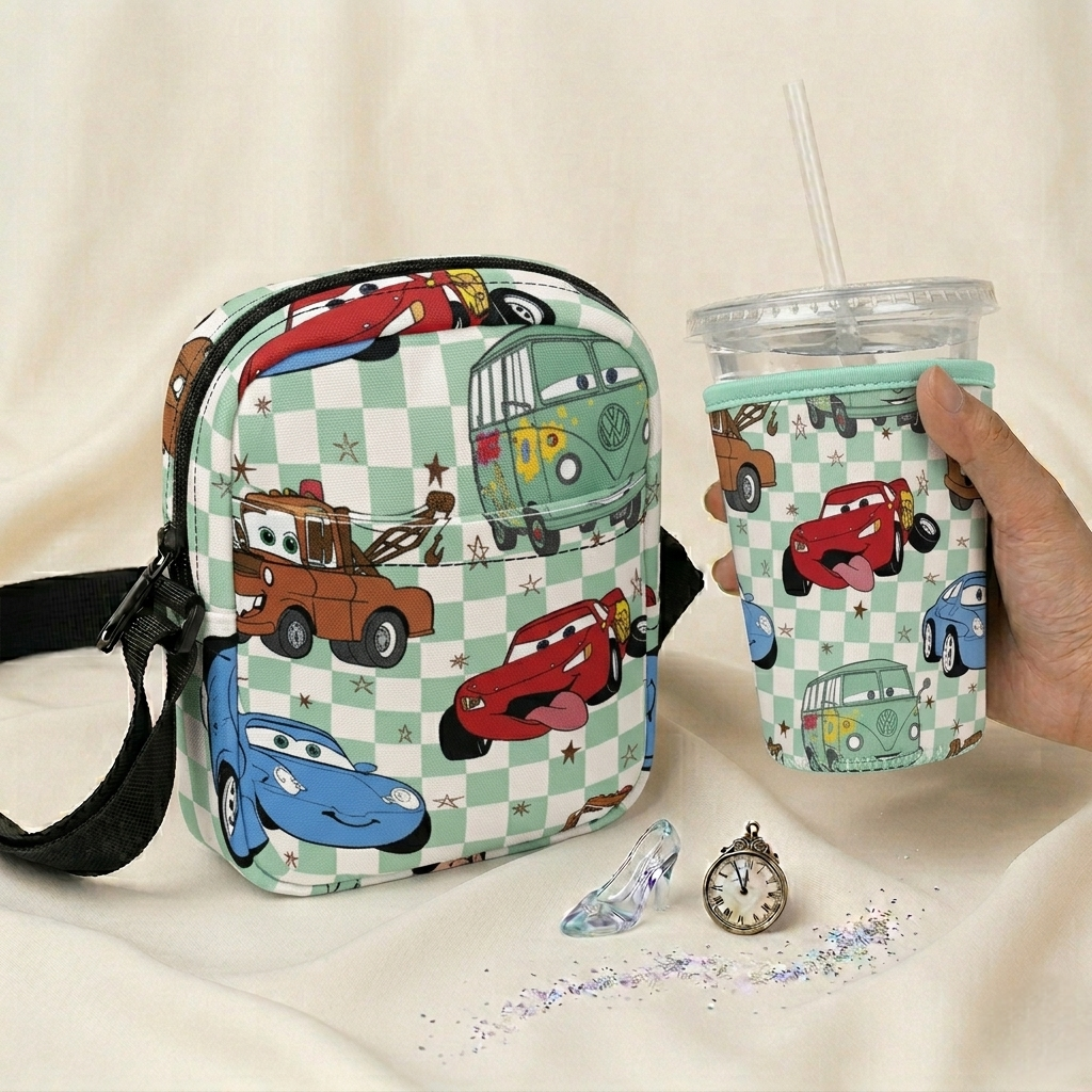 PRE ORDER | ‘Pit Stop Daydream’ Utility Bag & Cup Sleeve