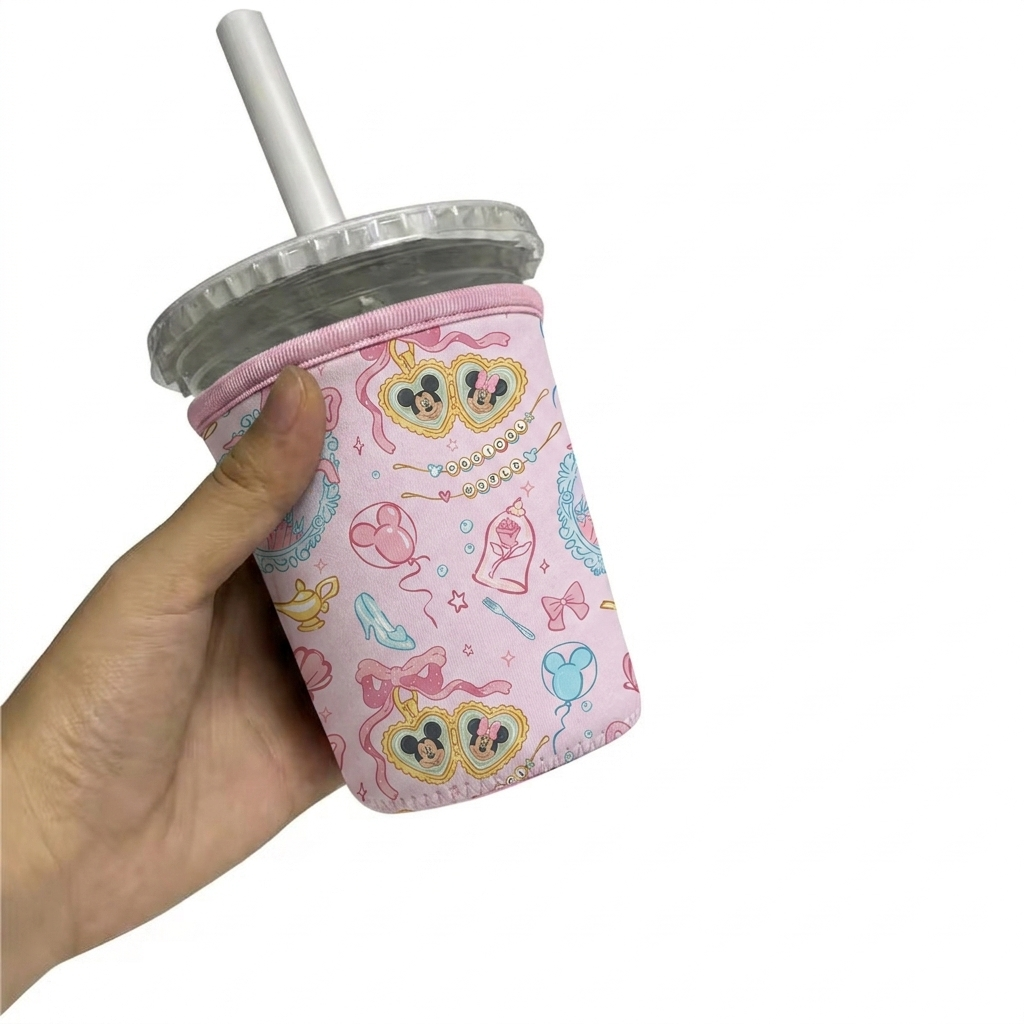 ‘Pink Park Wishes’ Cup Sleeve