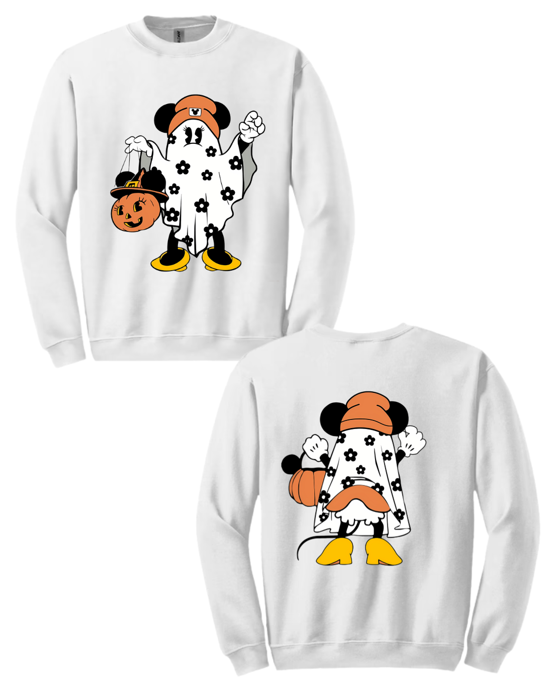 ‘Floral Ghost’ Sweatshirt
