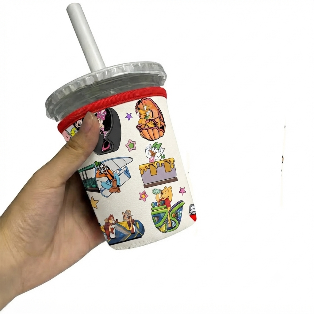 ‘Favourite Faces, Favourite Rides’ Cup Sleeve