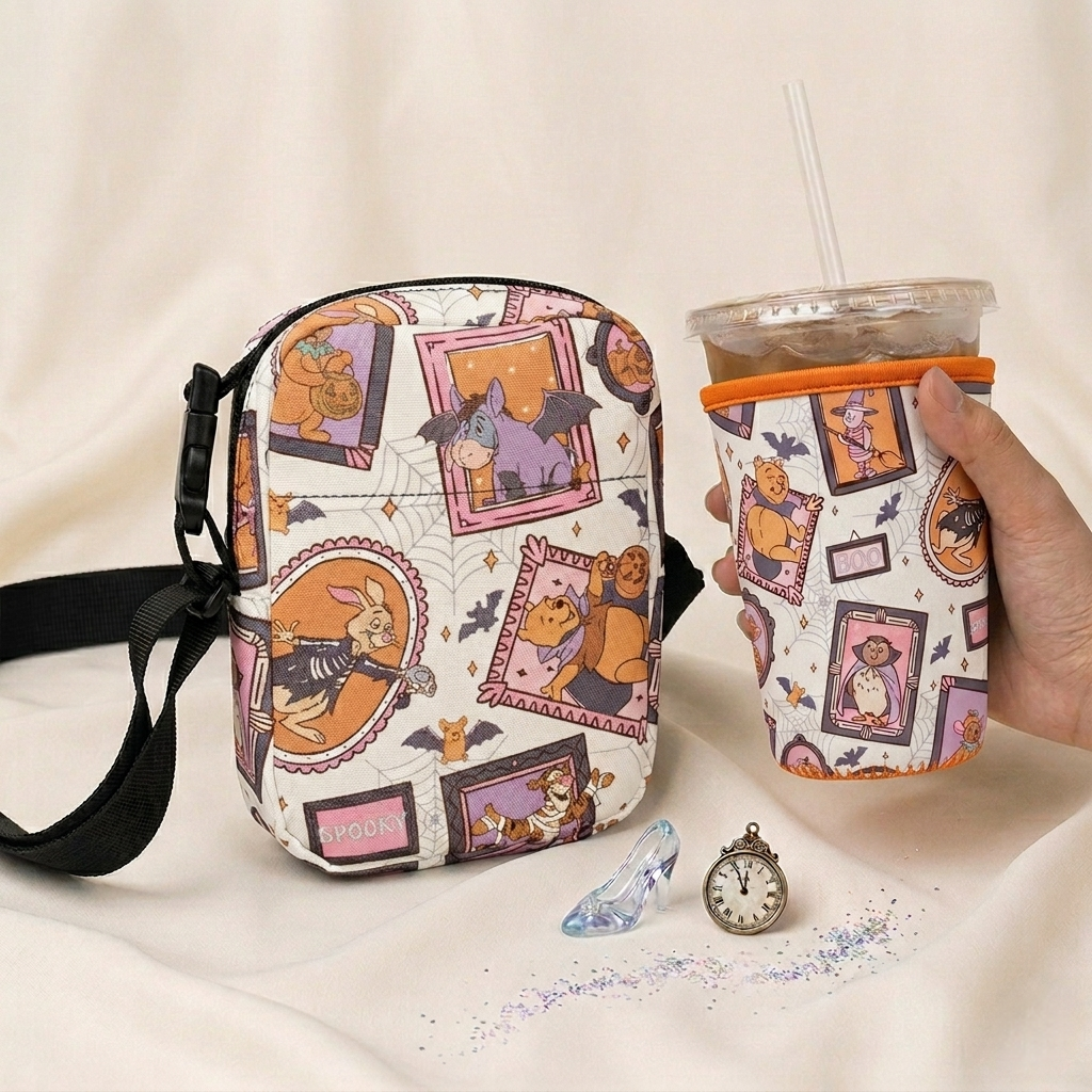 PRE ORDER | ‘Hundred Acre Haunts’ Utility Bag & Cup Sleeve Bundle