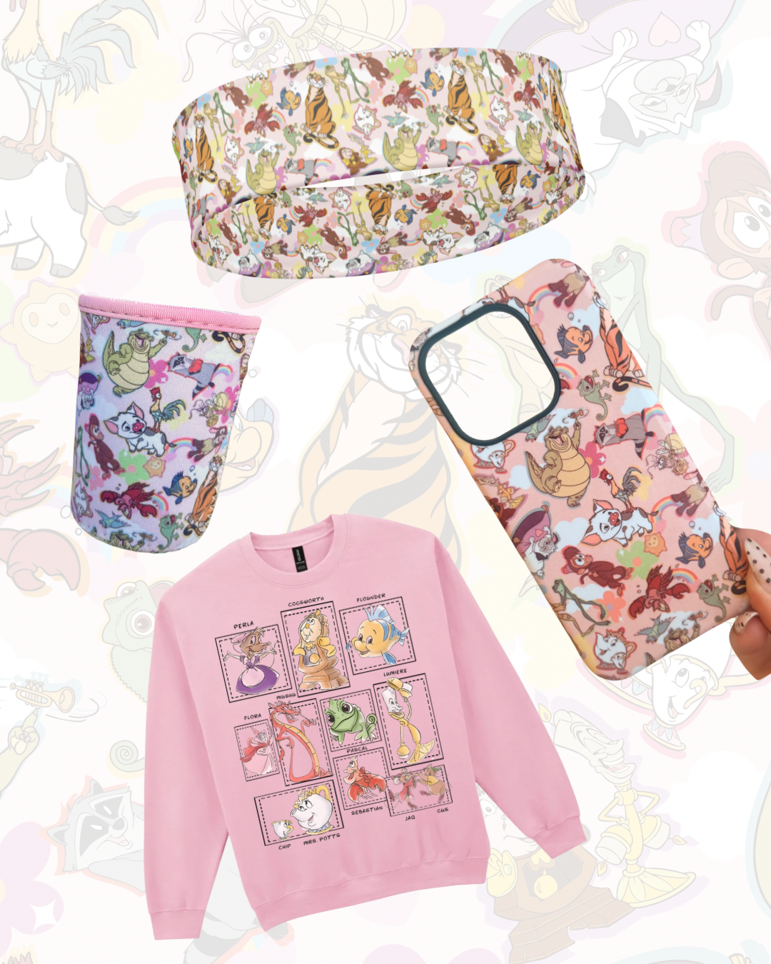 ‘Partners in Magic’ | Midnight Slipper Co. x Whimsy Threads Co. x Enchantisy Collab Sweatshirt