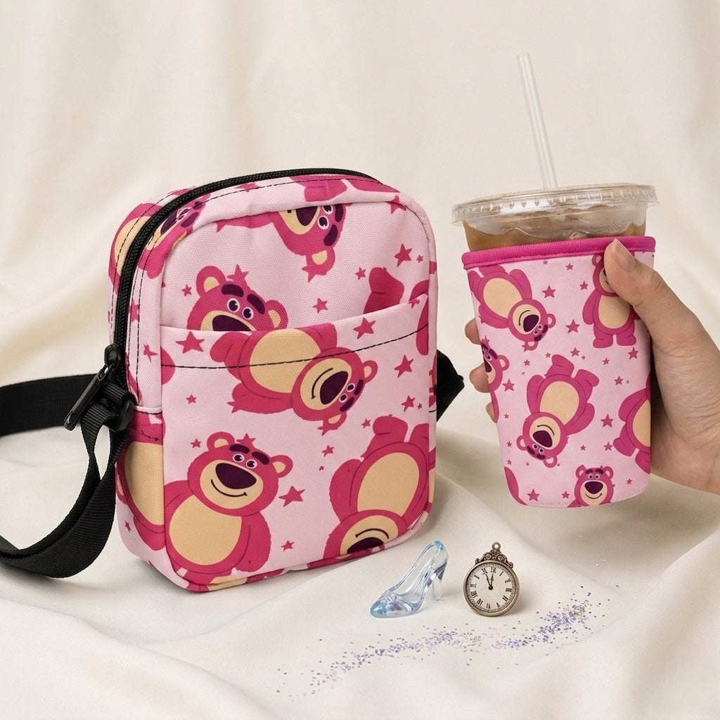 PRE ORDER | ‘Lots of Hugs’ Utility Bag & Cup Sleeve Bundle