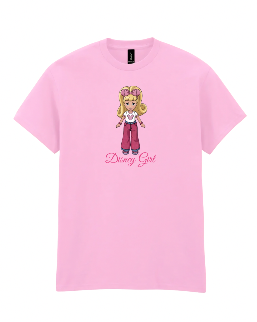 'Pocket Disney Girl' T-Shirt