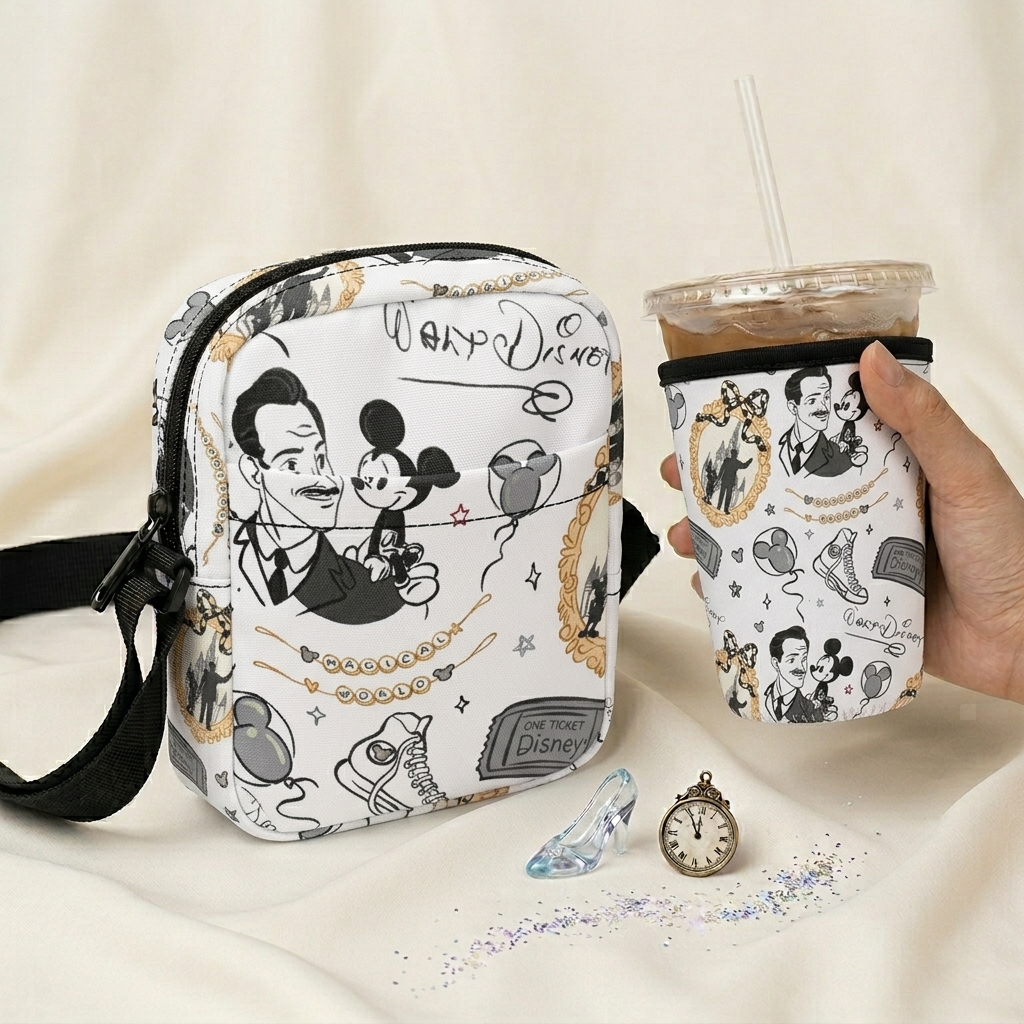 PRE ORDER | ‘The Dreamer & The Mouse’ Utility Bag & Cup Sleeve Bundle