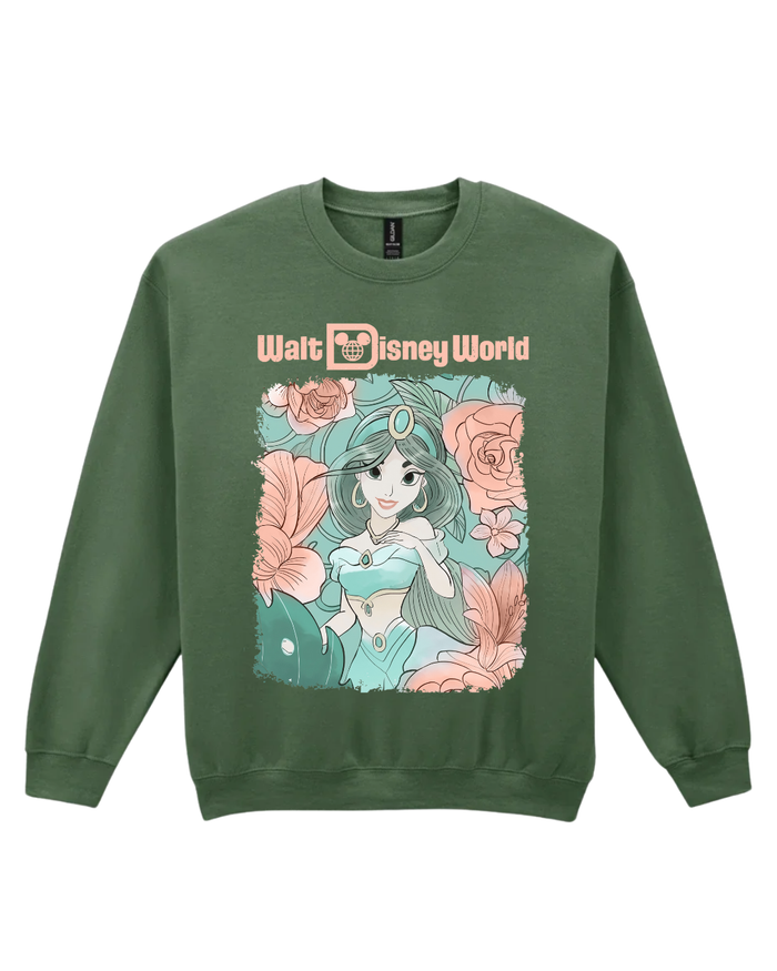 ‘Floral J’ Sweatshirt