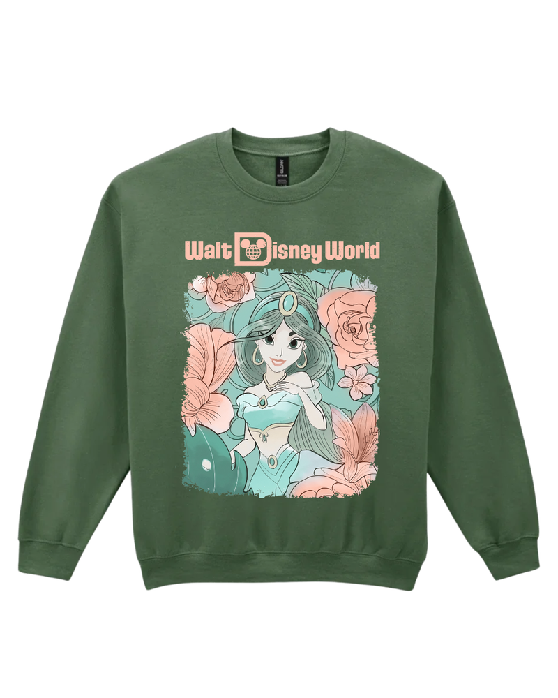 ‘Floral J’ Sweatshirt