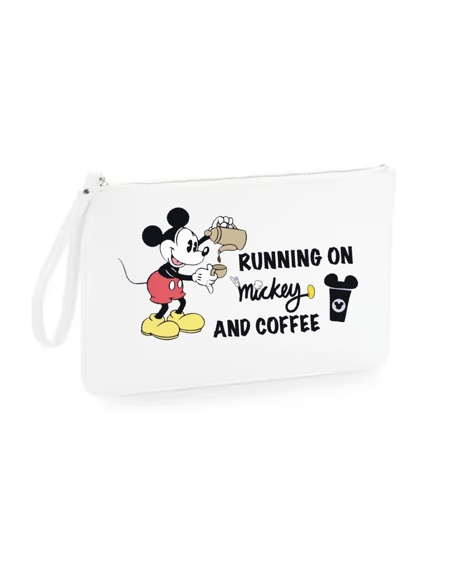 ‘Running on Mickey & Coffee’ | Accessory Pouch