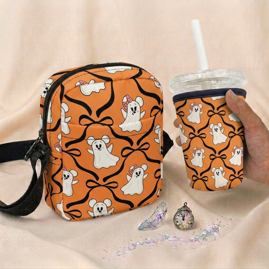 PRE ORDER | ‘Boos & Bows’ Utility Bag & Cup Sleeve Bundle