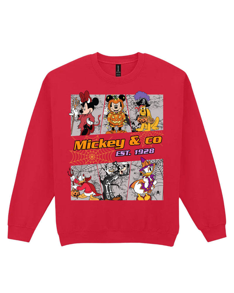 ‘Halloween Mickey&Co’ Sweatshirt