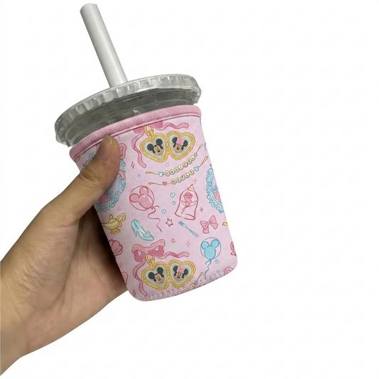 ‘Pink Park Wishes’ Cup Sleeve