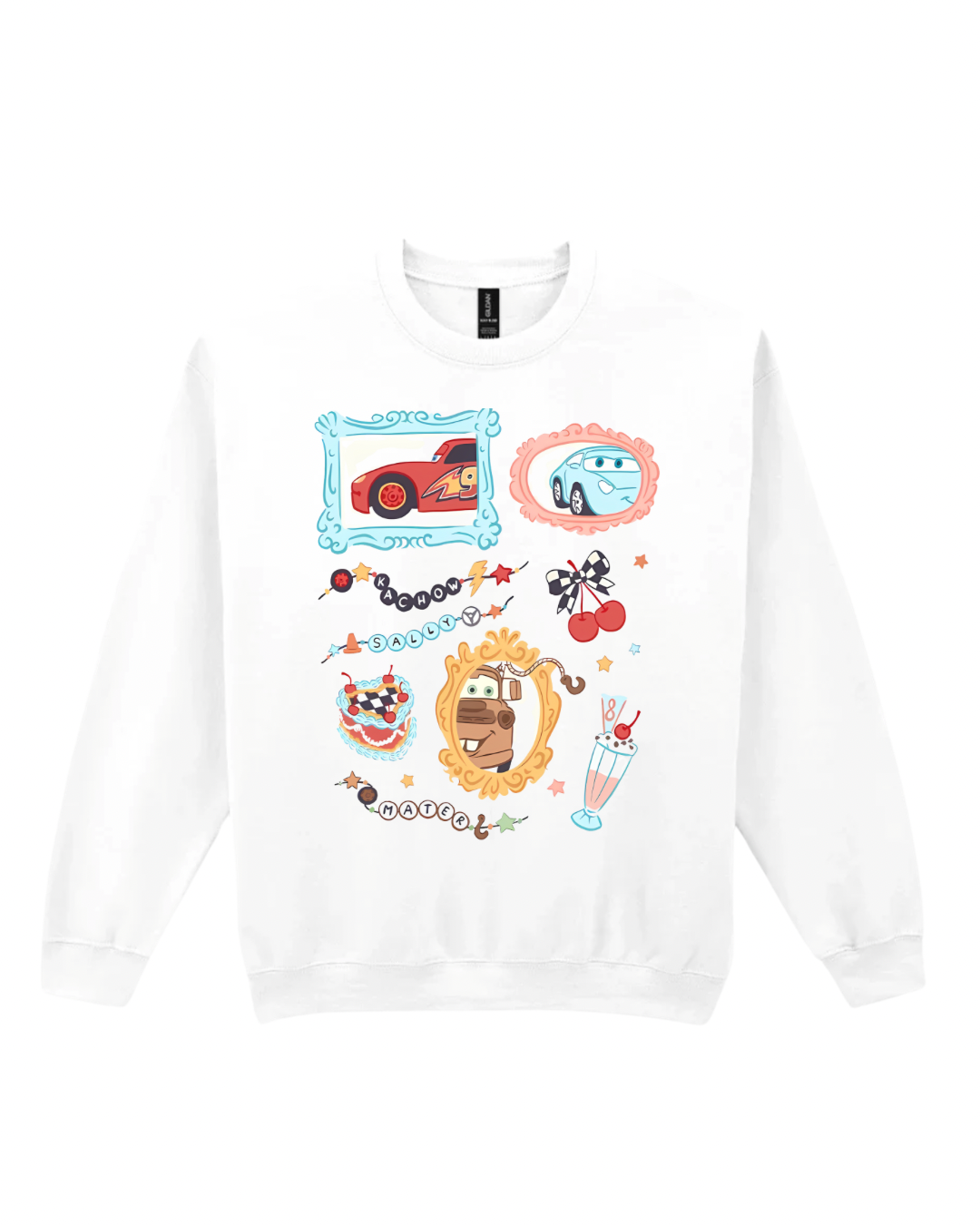‘Cars Coquette’ Sweatshirt