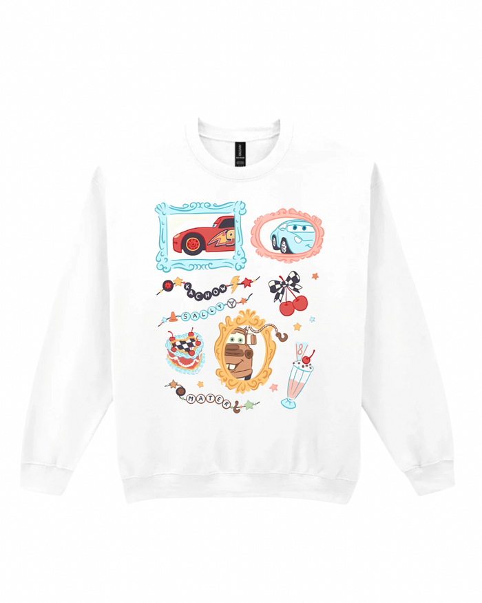 ‘Cars Coquette’ Sweatshirt