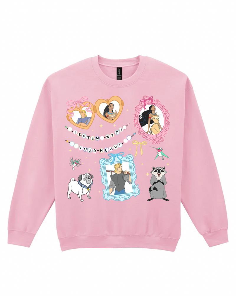 ‘Pocahontas Coquette’ Sweatshirt