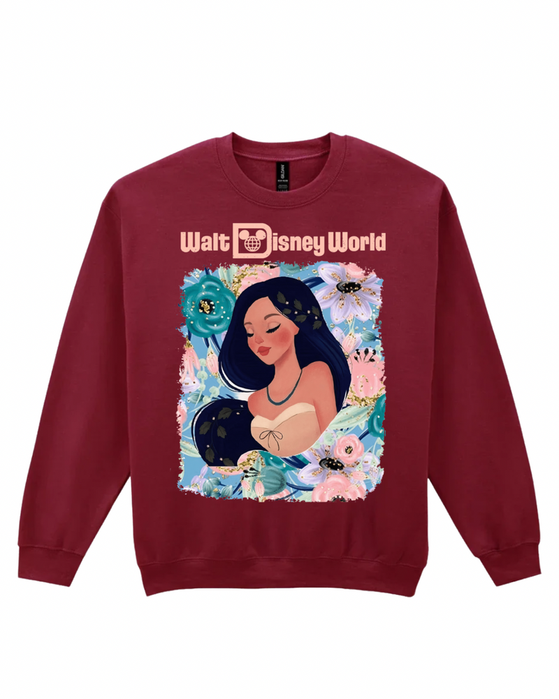 ‘Floral P’ Sweatshirt