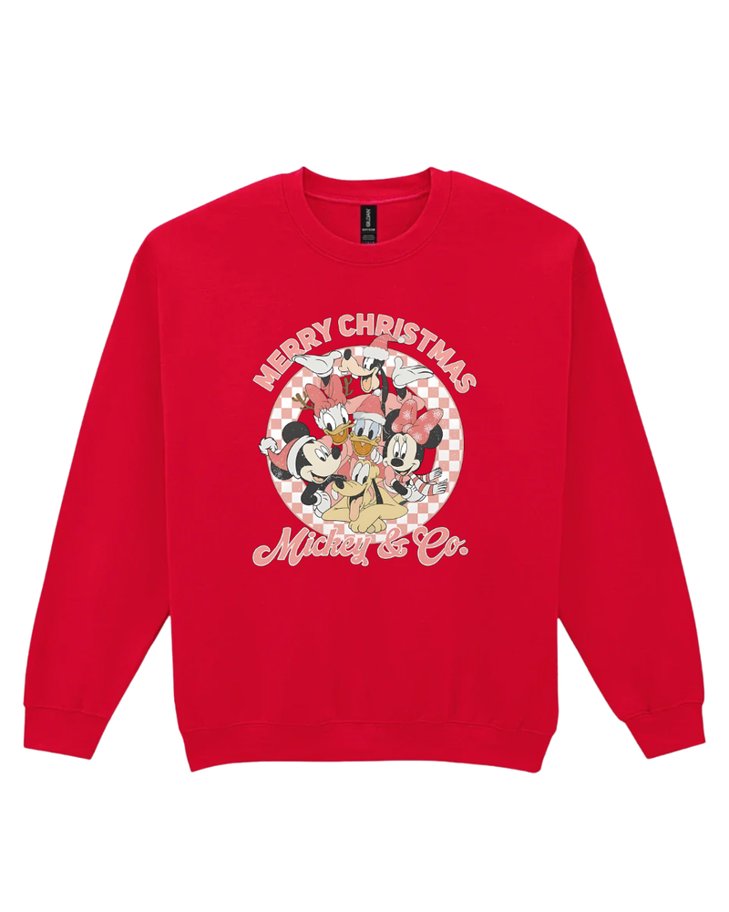 ‘Mickey&Co Christmas’ Sweatshirt