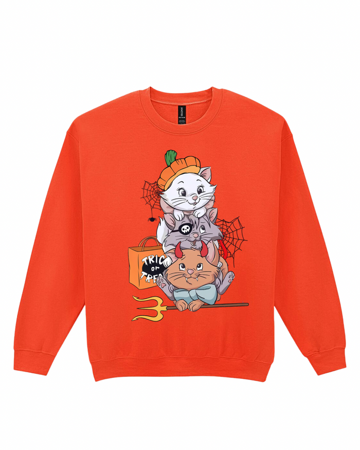 ‘Costume Cats’ Sweatshirt