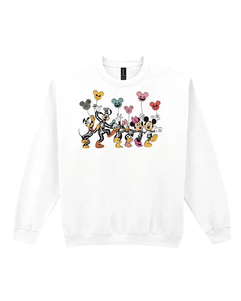 ‘Skeleton Balloon Pals’ Sweatshirt