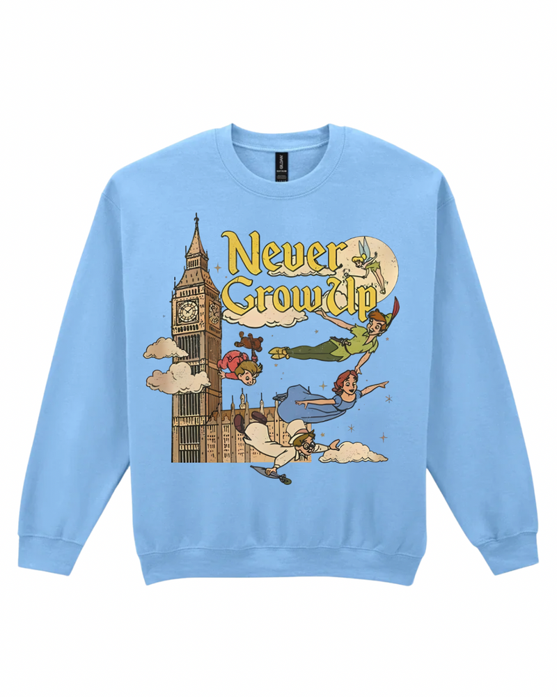 ‘Never Grow Up’ Sweatshirt