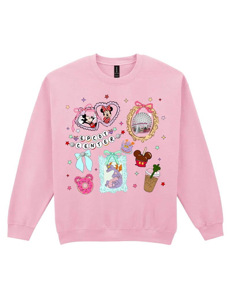 ‘EPCOT Coquette’ Sweatshirt