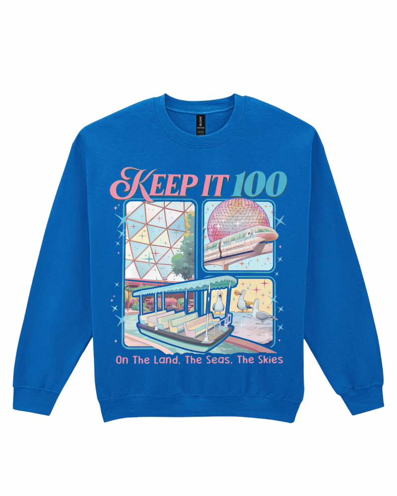‘The Land, The Sea, The Skies’ Sweatshirt
