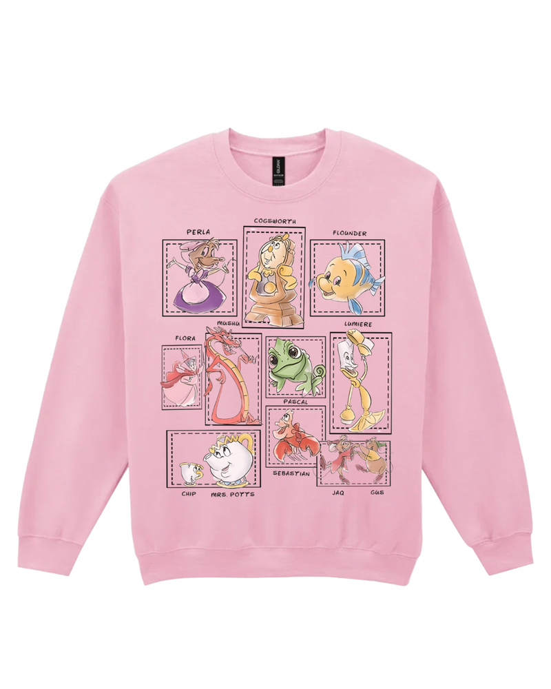 ‘Partners in Magic’ | Midnight Slipper Co. x Whimsy Threads Co. x Enchantisy Collab Sweatshirt