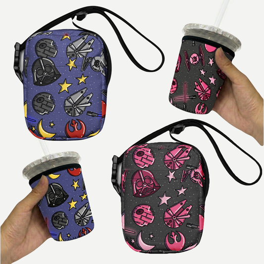 PRE ORDER | ‘His & Hers - Galactic Soulmates’ Utility Bag & Cup Sleeve Bundle