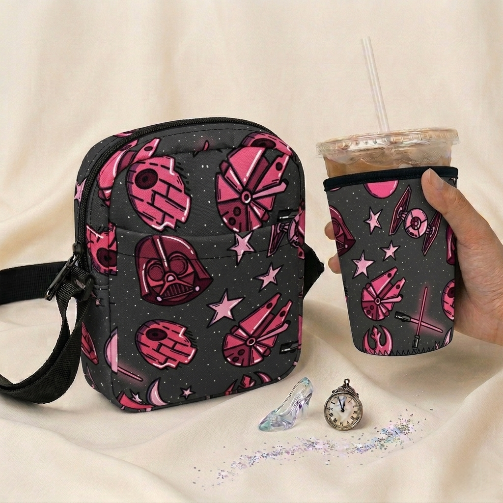 PRE ORDER | ‘Hers-Galactic Soulmates’ Utility Bag & Cup Sleeve Bundle