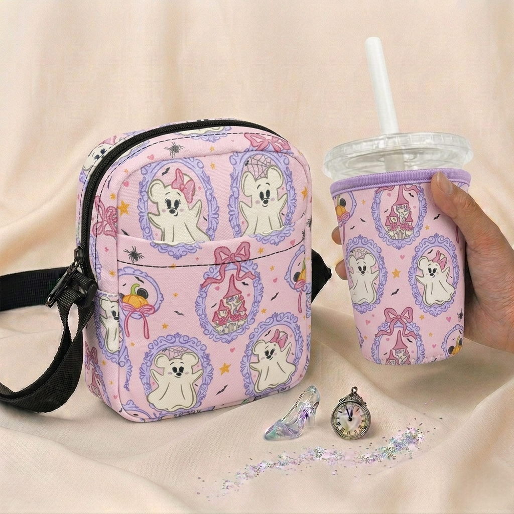 PRE ORDER | ‘Ghouls just want to have fun!’ Utility Bag & Cup Sleeve Bundle